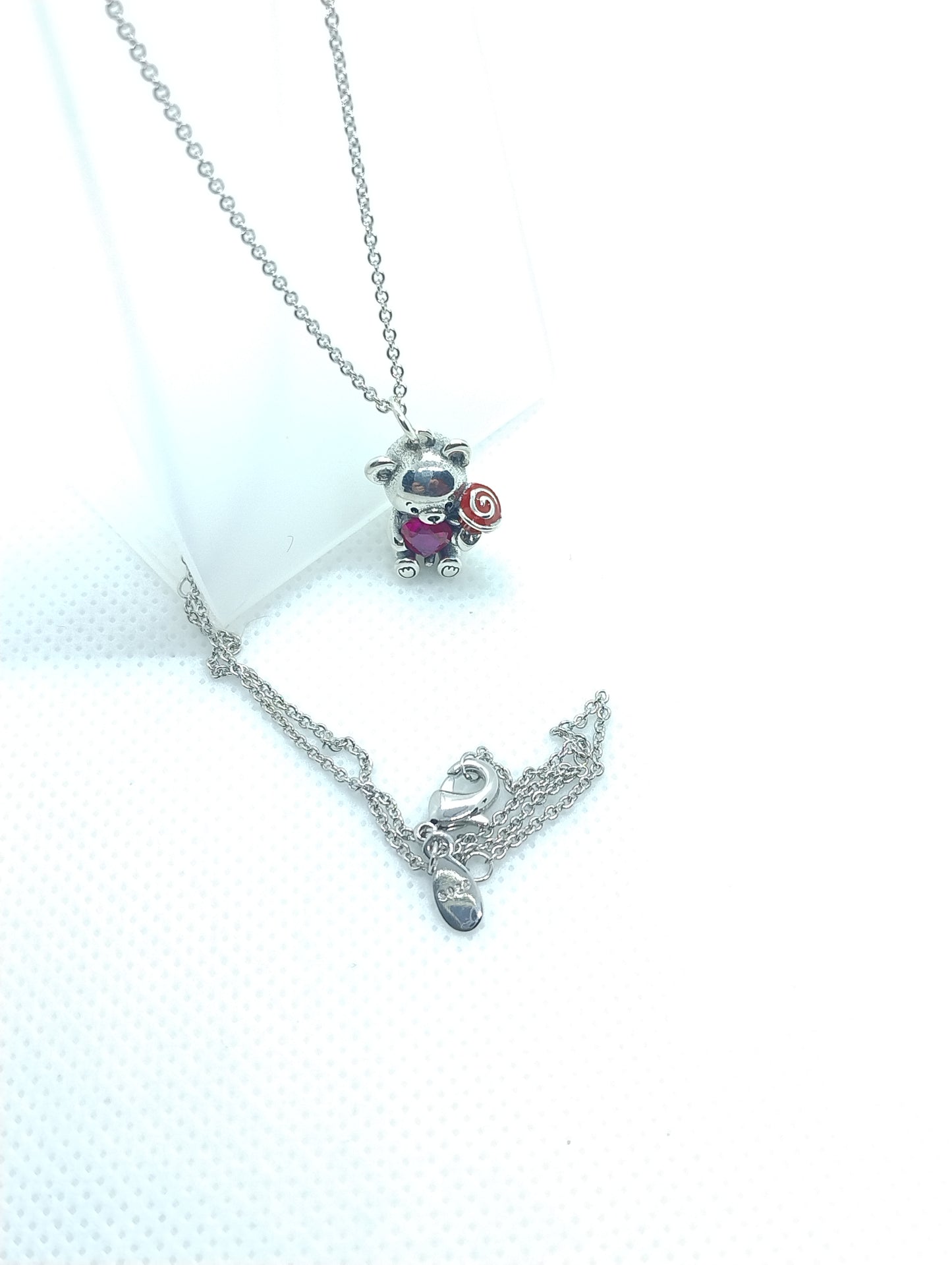Collana Teddy Love - Argento 925