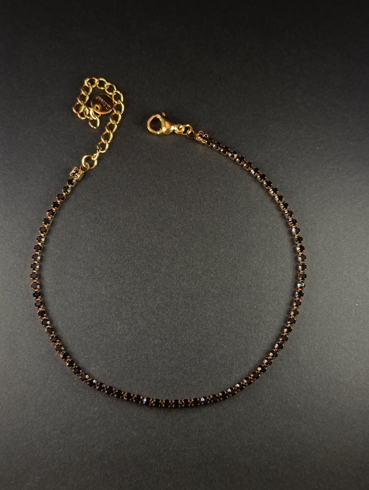 Omaggi 🖤 Cavigliere tennis base oro