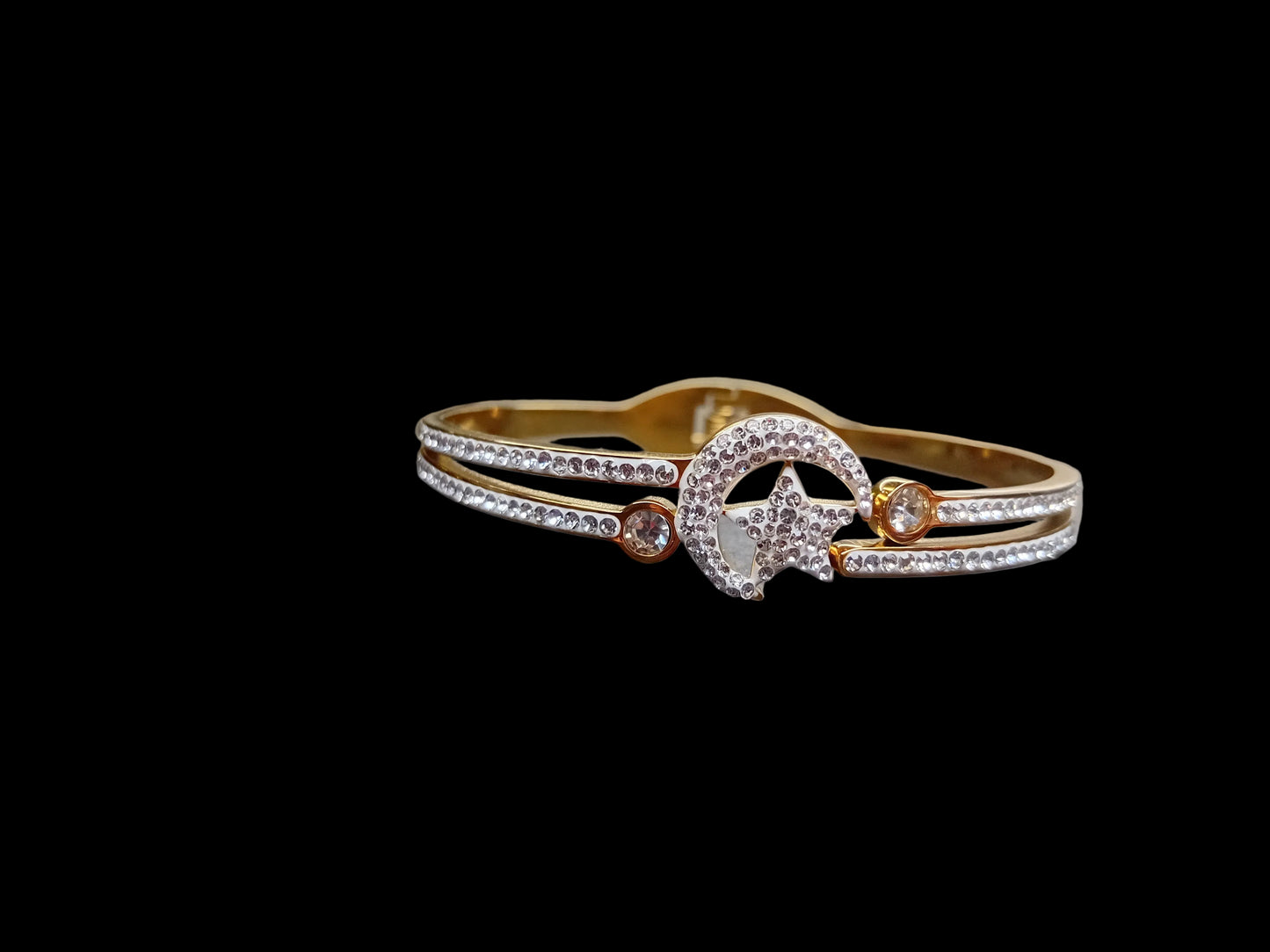 Bracciale rigido stella di luna