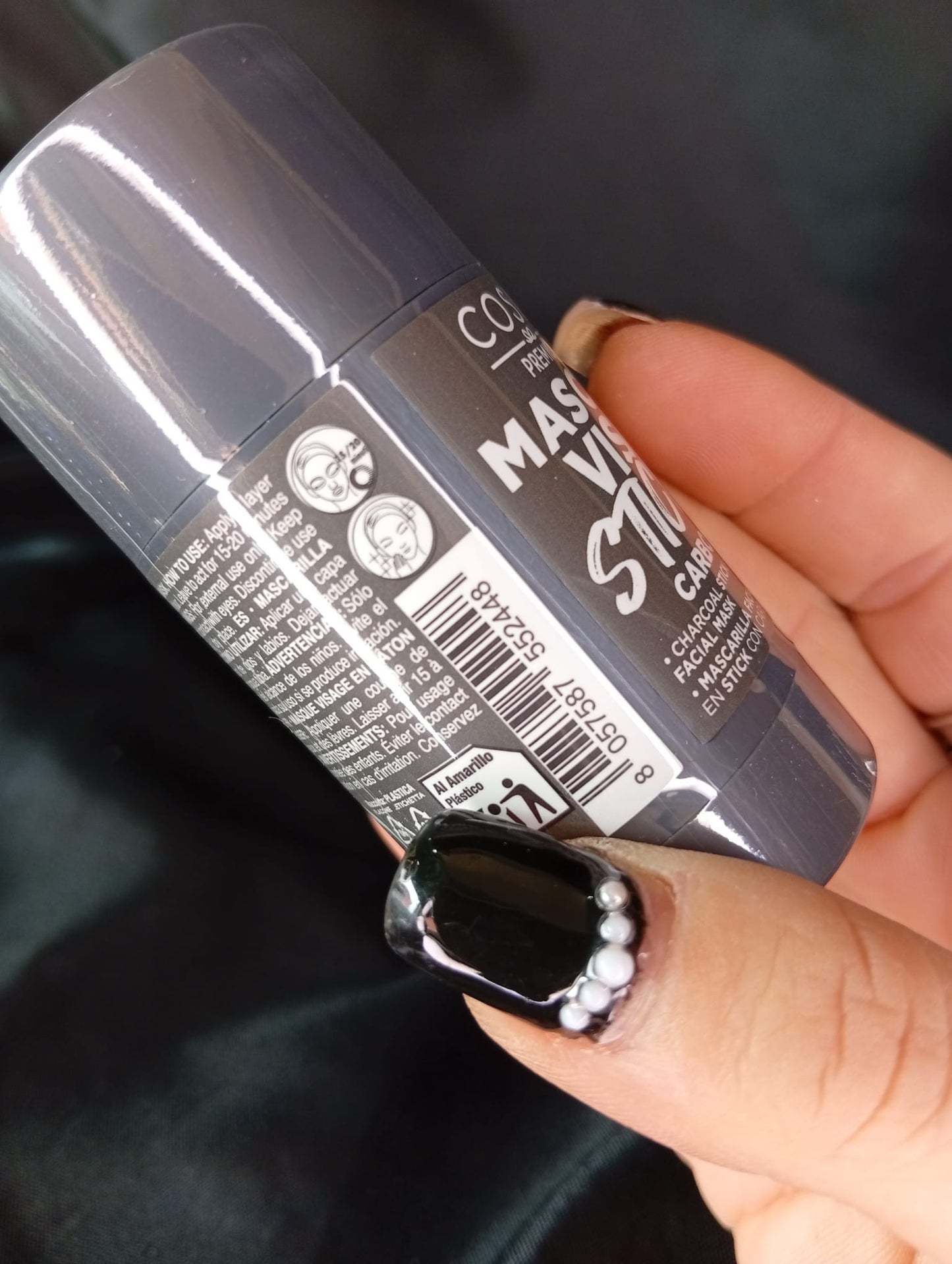 Maschera Viso Stick al Carbone – Cosmi Premium