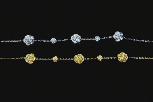 Bracciale boccioli in festa